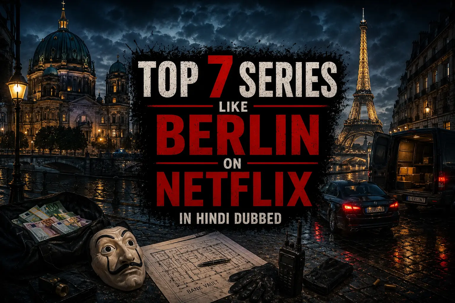 Top Series like Berlin on Netflix in Hindi dubbed