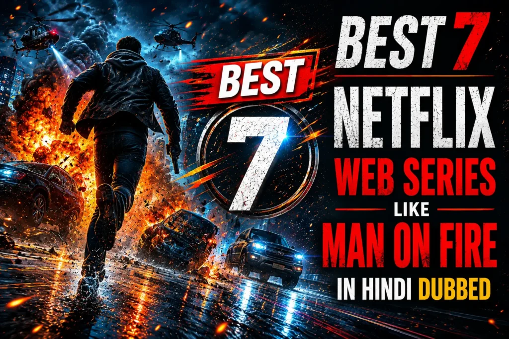 Best 7 Netflix Web Series like Man on Fire in Hindi Dubbed