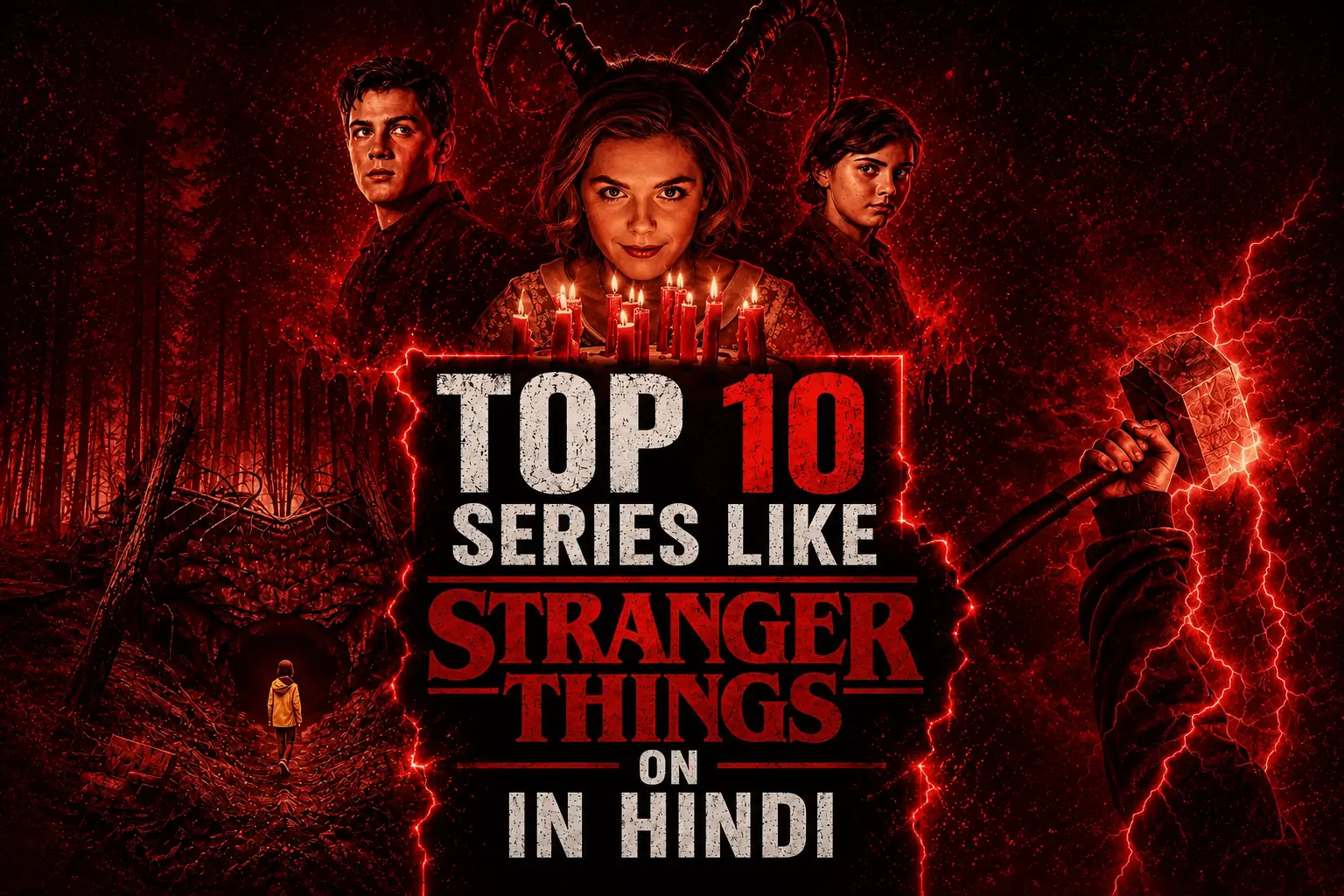 Top 10 Series like Stranger Things on Netflix in Hindi