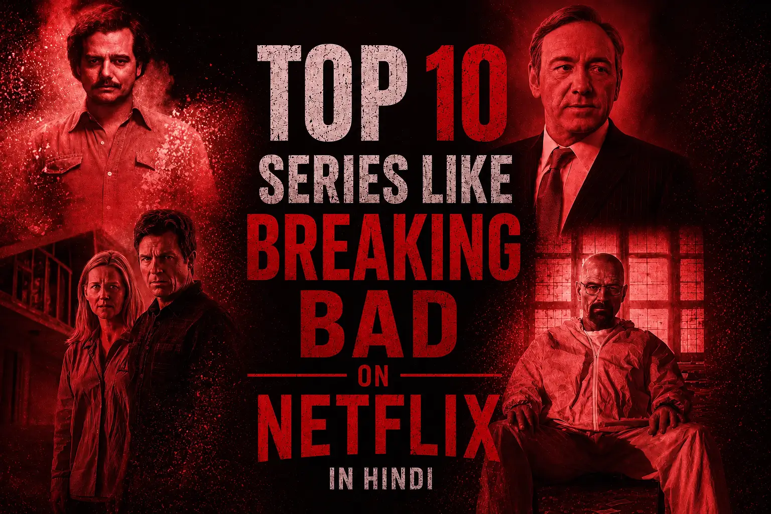 Top 10 series like Breaking Bad on Netflix in Hindi Dubbed