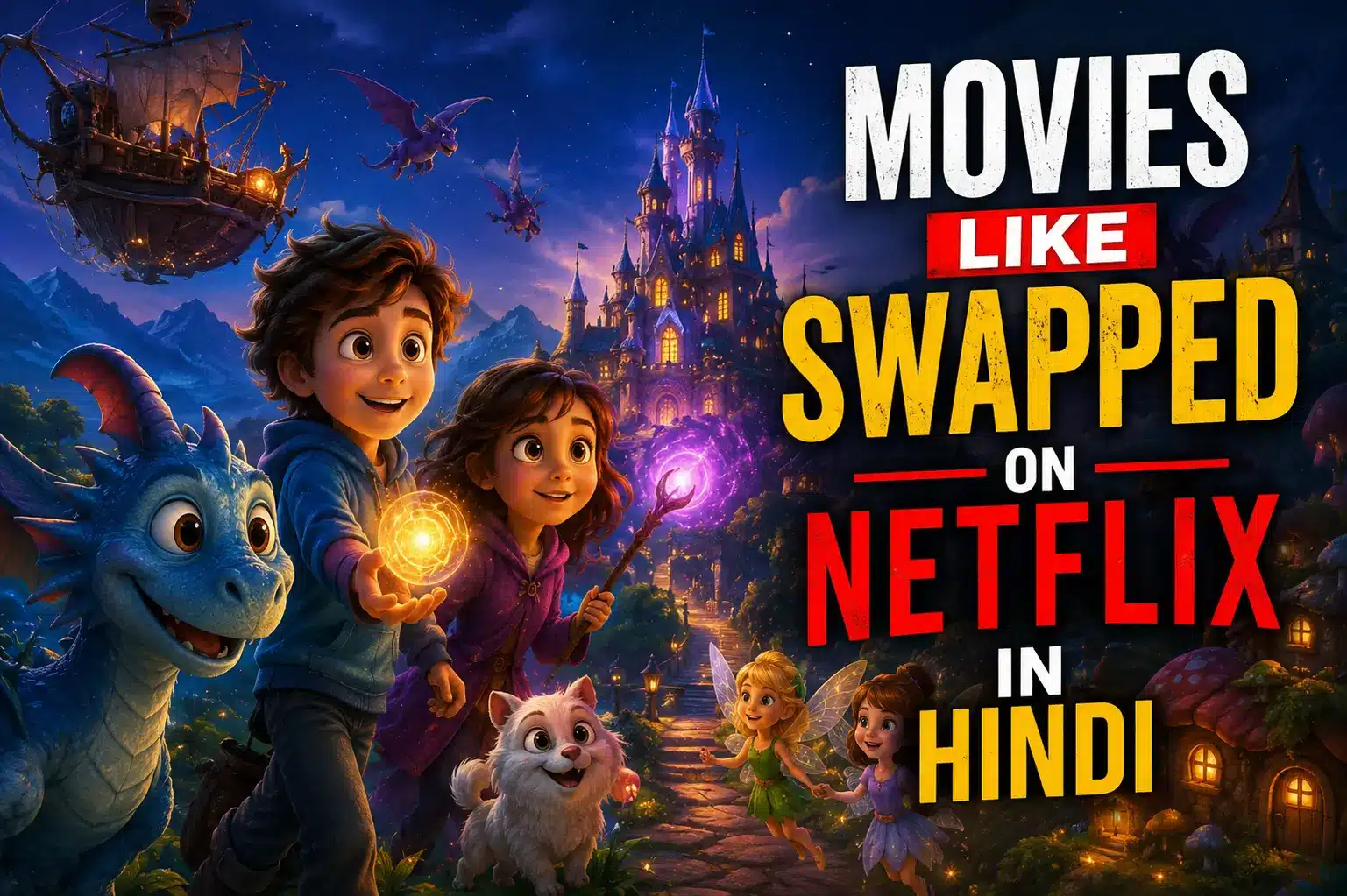 Movies like Swapped on Netflix in Hindi