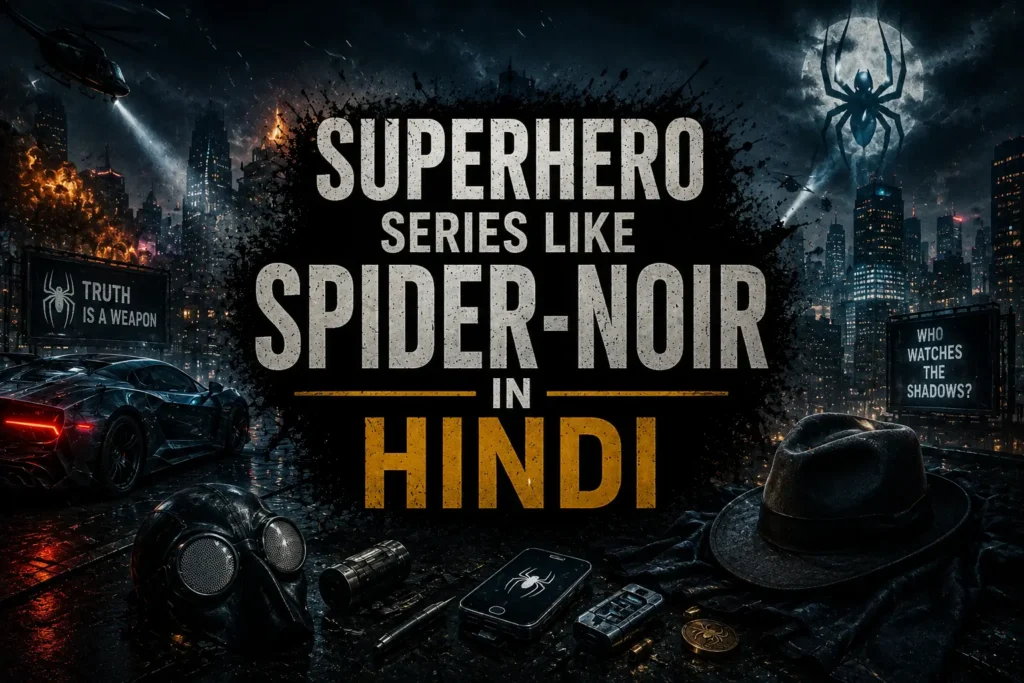 Superhero Series like Spider-Noir in Hindi